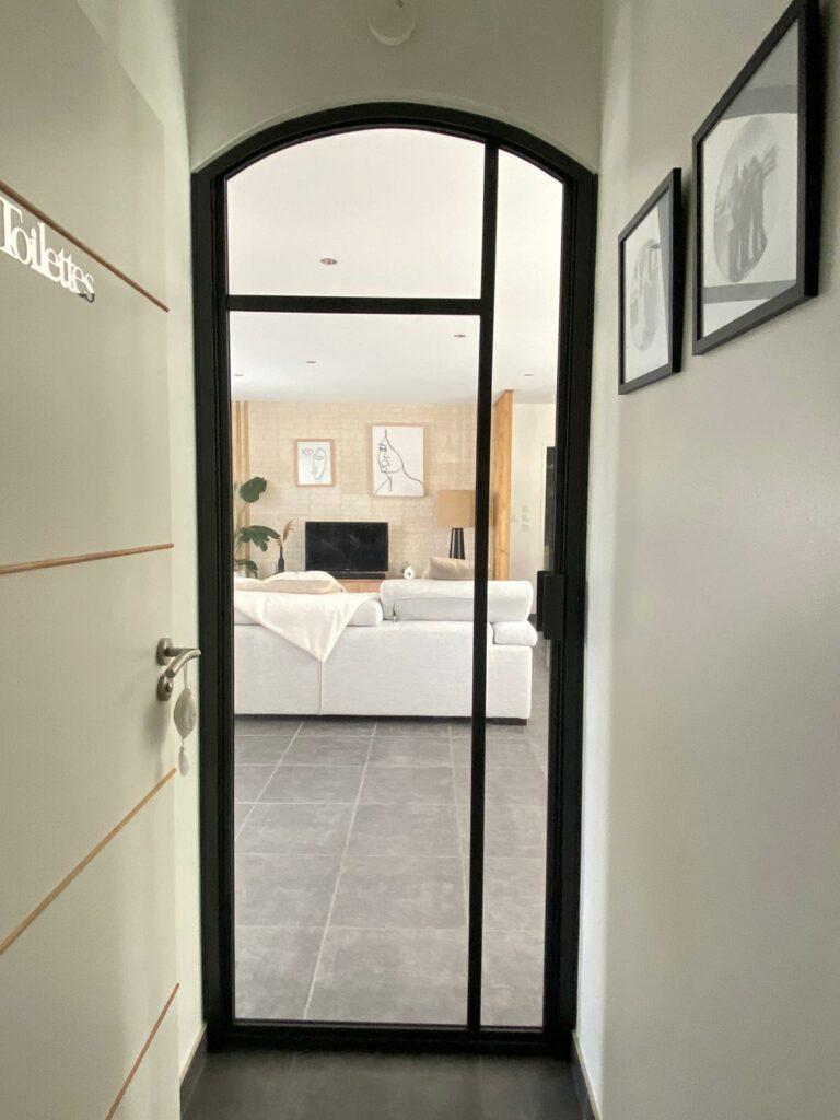 Porte intérieur verre